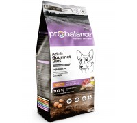 ПроБаланс для взрослых собак с говядиной и ягненком 15 кг (Probalance Gourmet Diet Beef & Lamb)